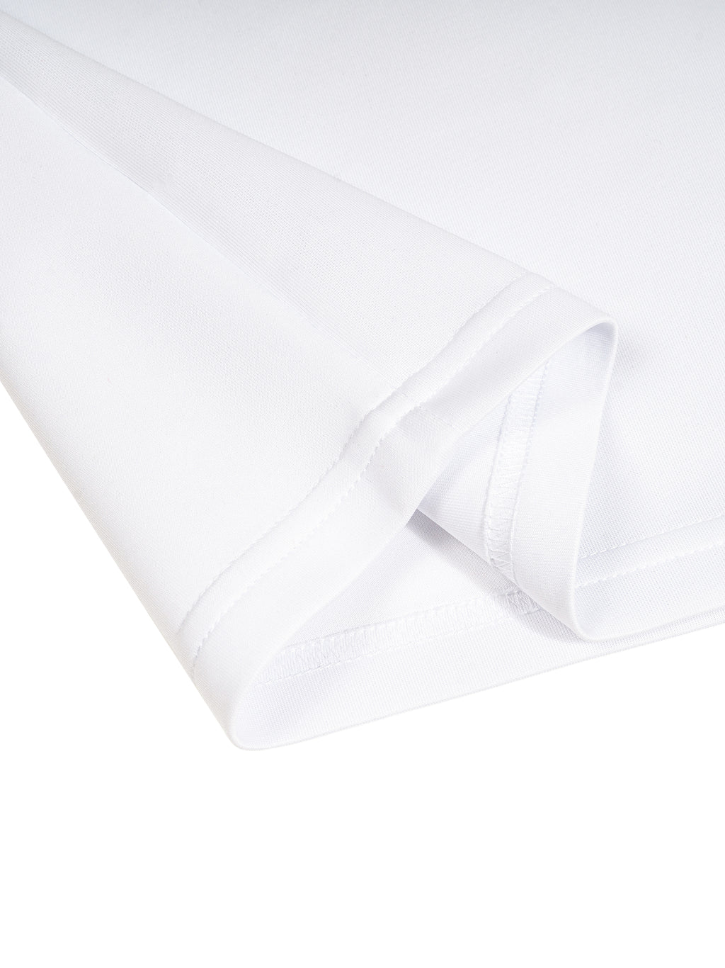 Contrast Lapel Collar Boxy T-Shirt