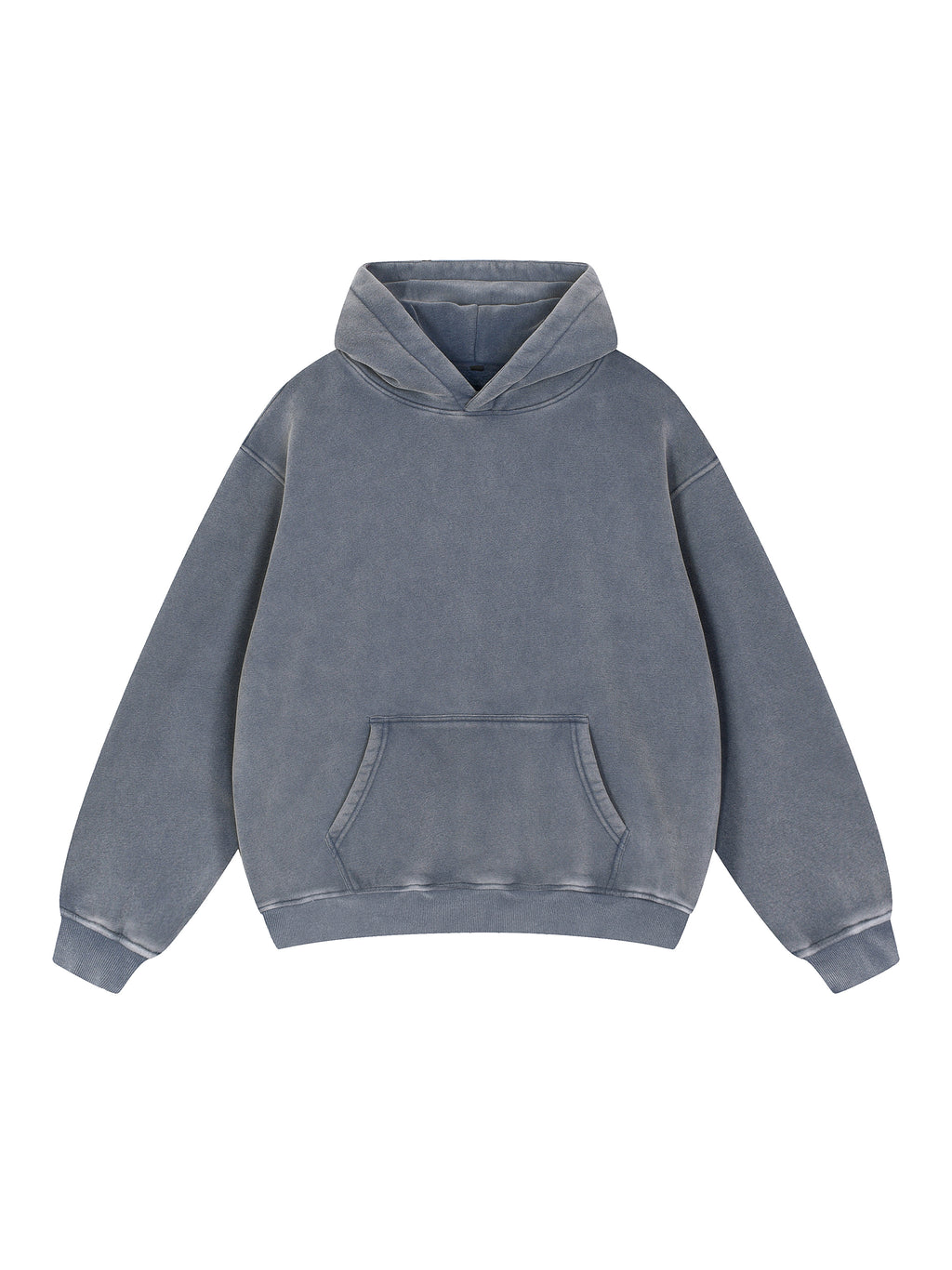 Snow Wash Fleece Oversize Hoodie