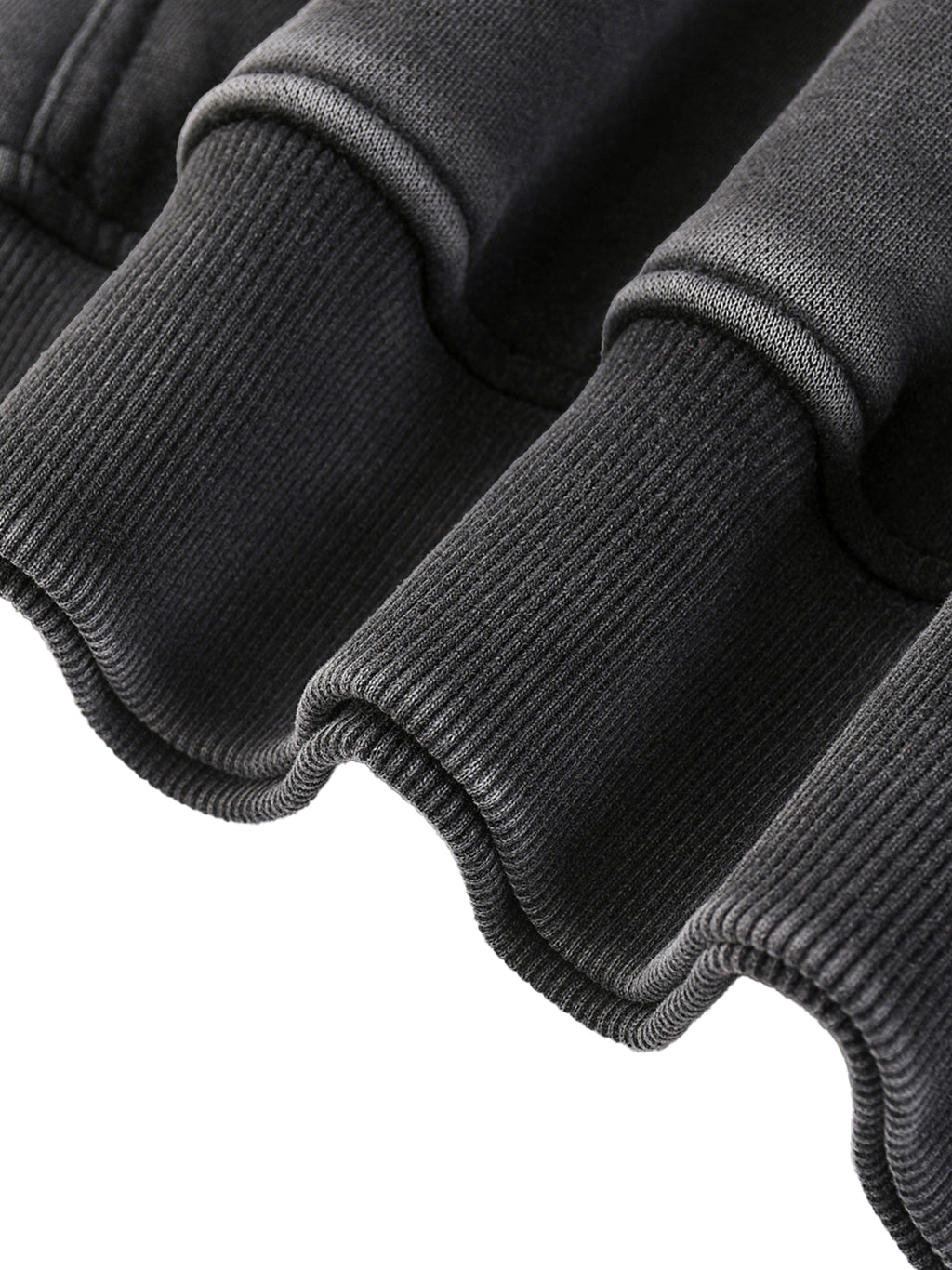 Snow Wash Fleece Oversize Hoodie